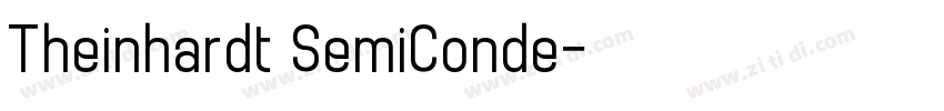 Theinhardt SemiConde字体转换